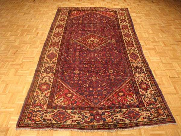 5' 2" x 10' 8" Persian Hosseinabad Rug image 1