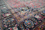 9' 8" x 11' 0" Persian Mashhad Rug image 5