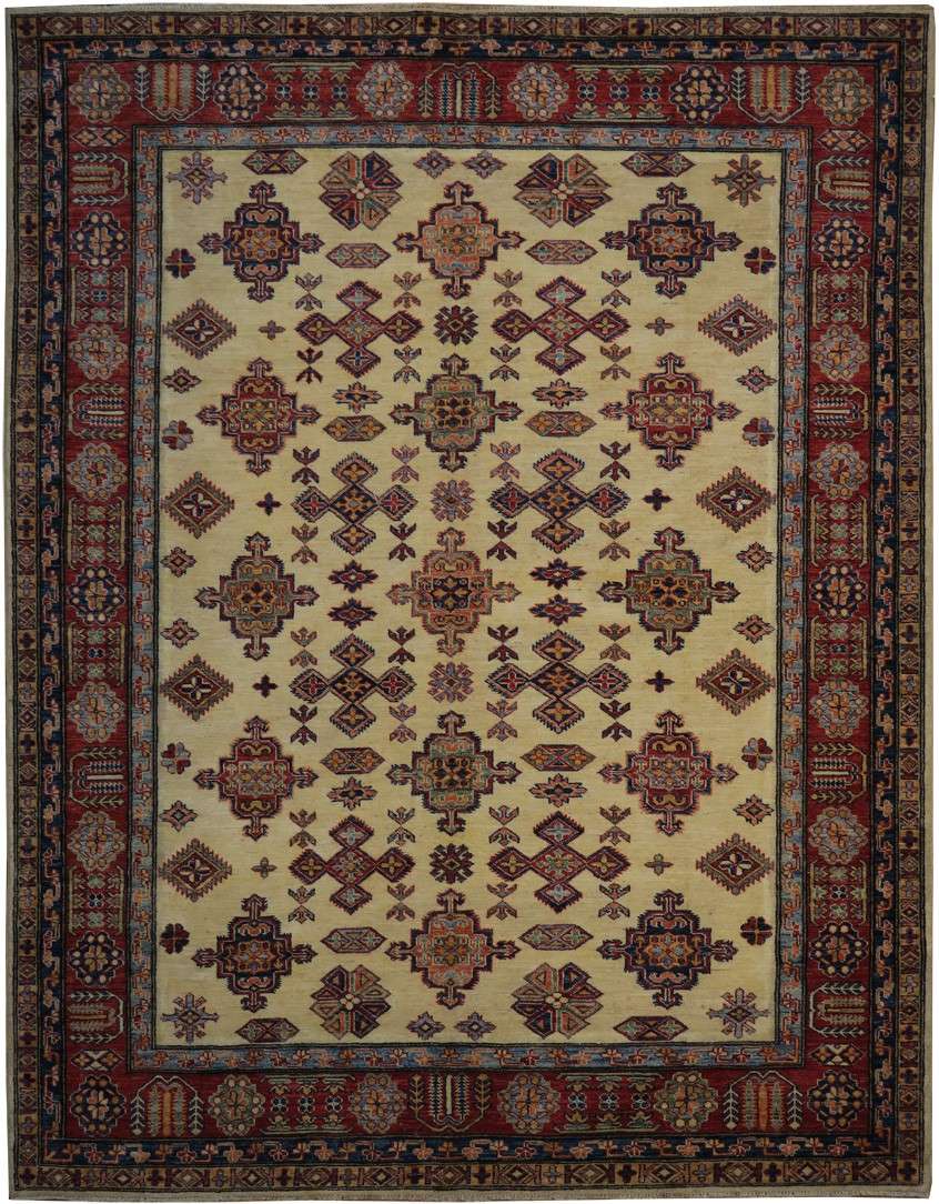 6' 1" x 7' 9" Pakistan Kazak Rug image 0