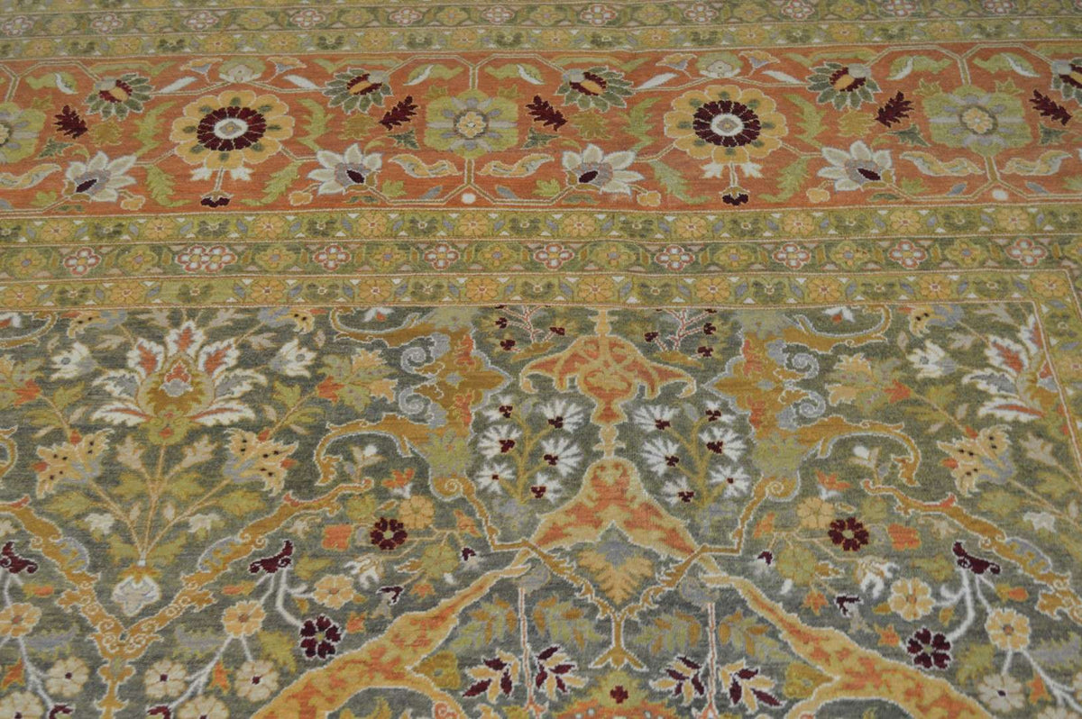 12' 1" x 18' 1" Pakistan Ottoman Rug image 6