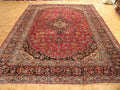 8' 1" x 12' 0" Persian Kashan Rug image 1