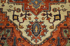 4' 0" x 6' 0" India Serapi Rug image 7