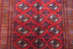 4' 9" x 5' 6" Persian Turkeman Rug image 1