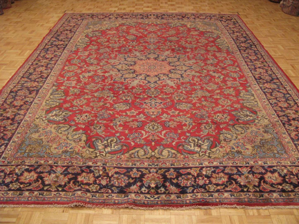 10' 1" x 13' 5" Persian Najafabad Rug image 1