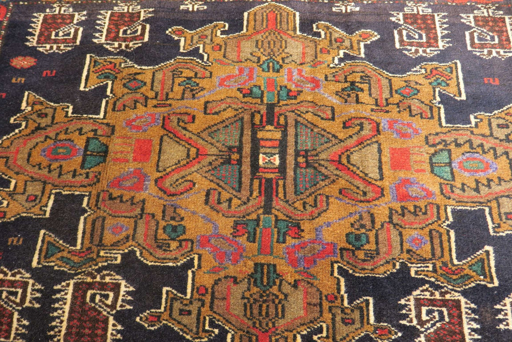 1'8'' x 2'8'' Persian Baluch Rug image 5