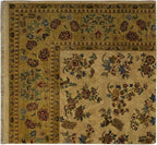 3' 9" x 4' 3" India Agra Rug image 0