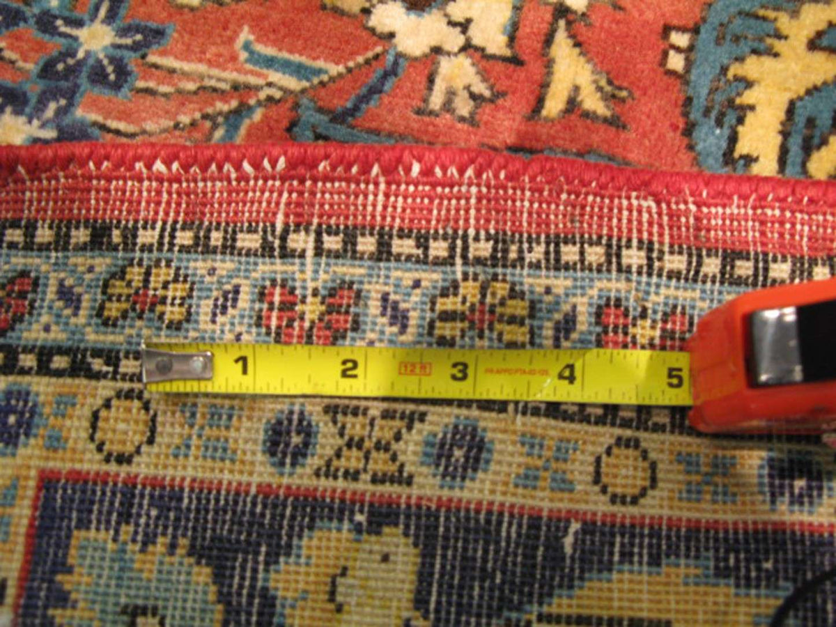 6' 7" x 10' 7" Persian Qum Rug image 12