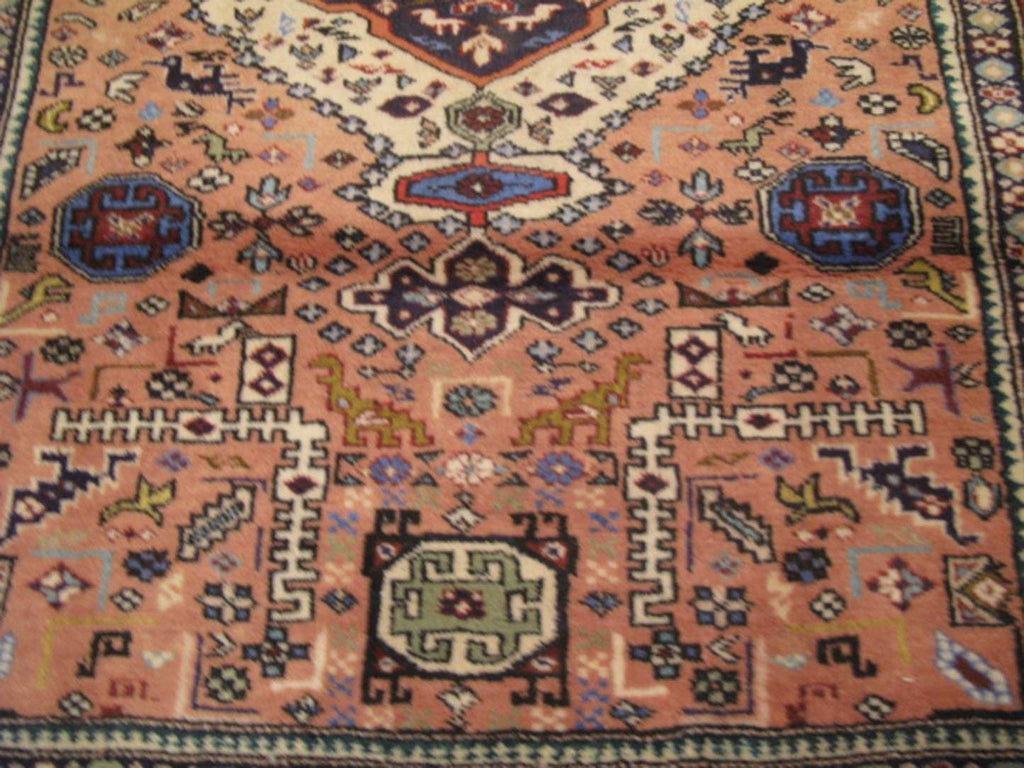 3' 6" x 3' 7" Persian Ardabil Square Rug image 6