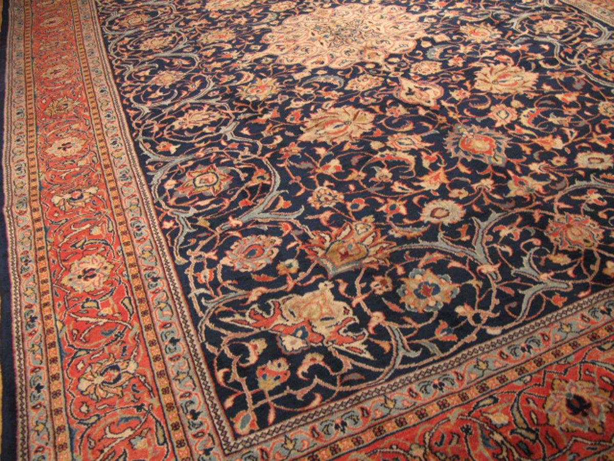 8' 0" x 11' 6" Persian Sarouk Rug image 6