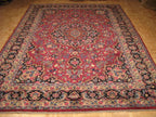 8' 5" x 11' 4" Persian Mashhad Rug image 9