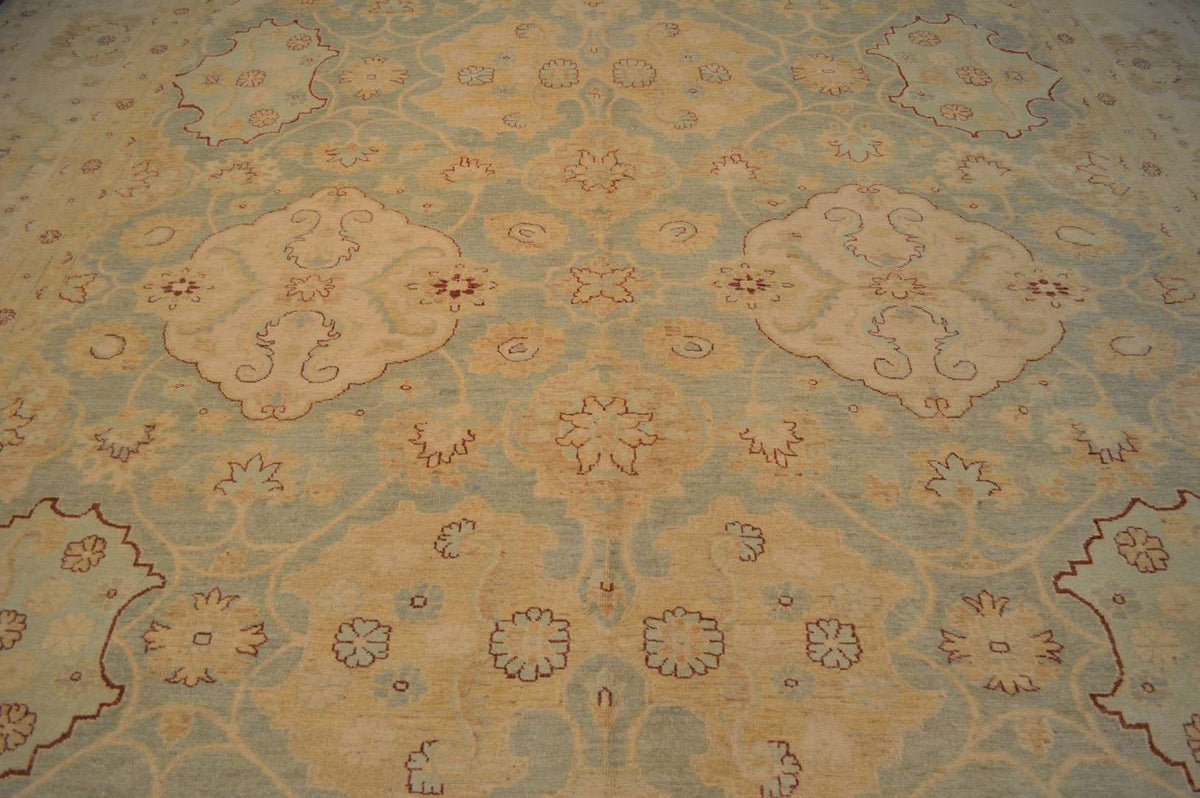 12' 2" x 16' 3" Pakistan Peshawar Rug image 9