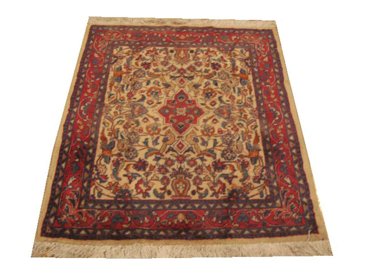 2' 2" x 2' 6" Persian Sarouk Rug image 0