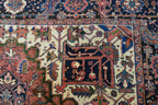 8' 0" x 10' 7" Persian Heriz Rug image 10