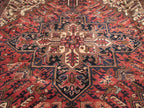 8' 5" x 10' 1" Persian Heriz Rug image 8
