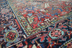 7' 4" x 10' 8" Persian Heriz Rug image 6