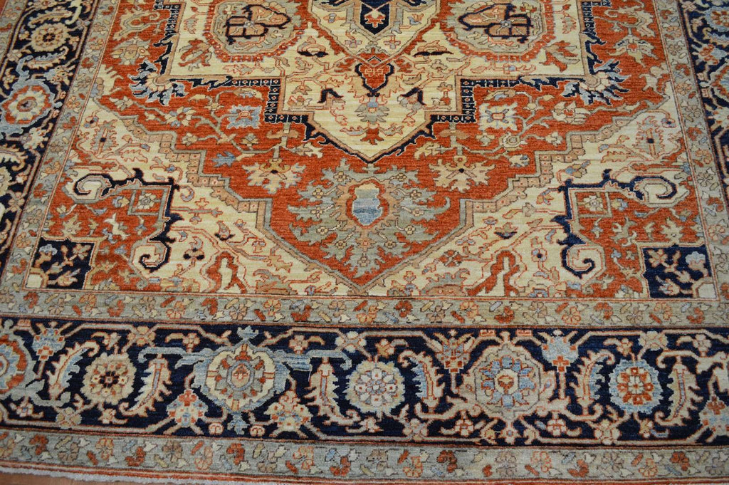 8' 0" x 9' 8" Pakistan Serapi Rug image 2