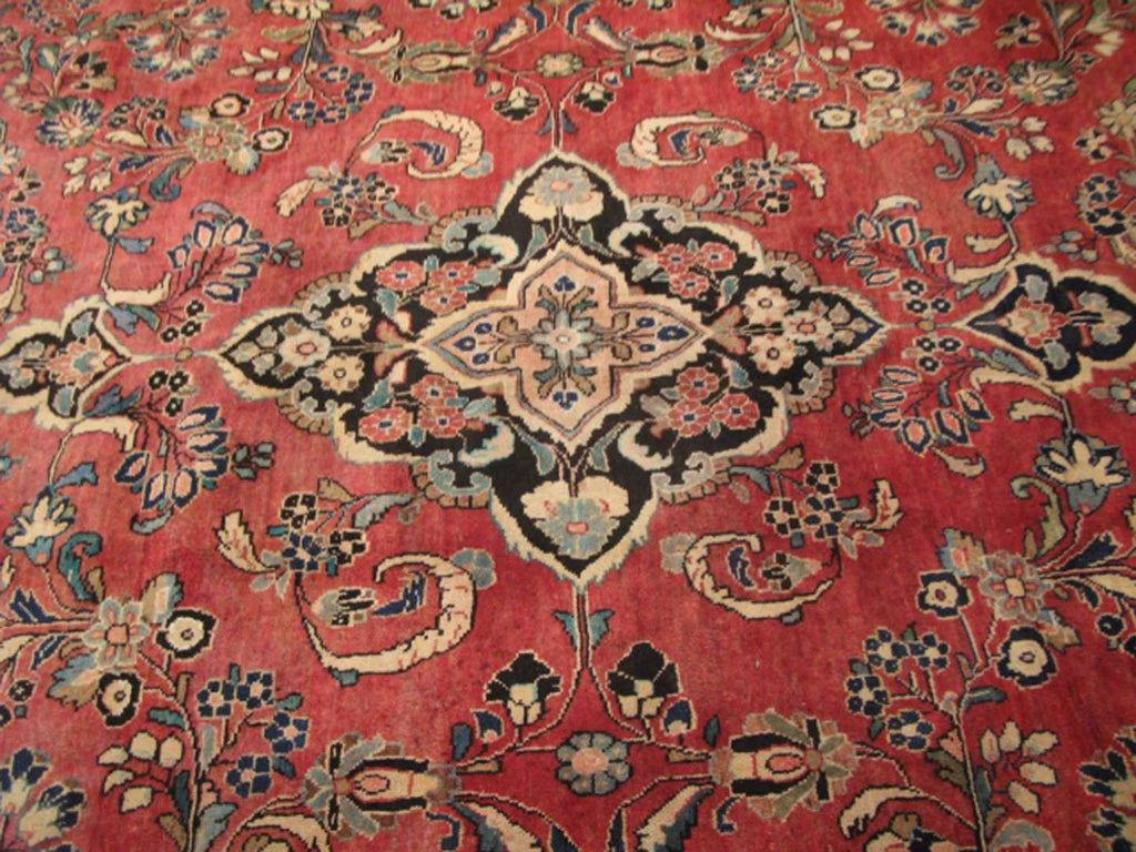 9' 0" x 12' 0" Persian Sarouk Rug image 9