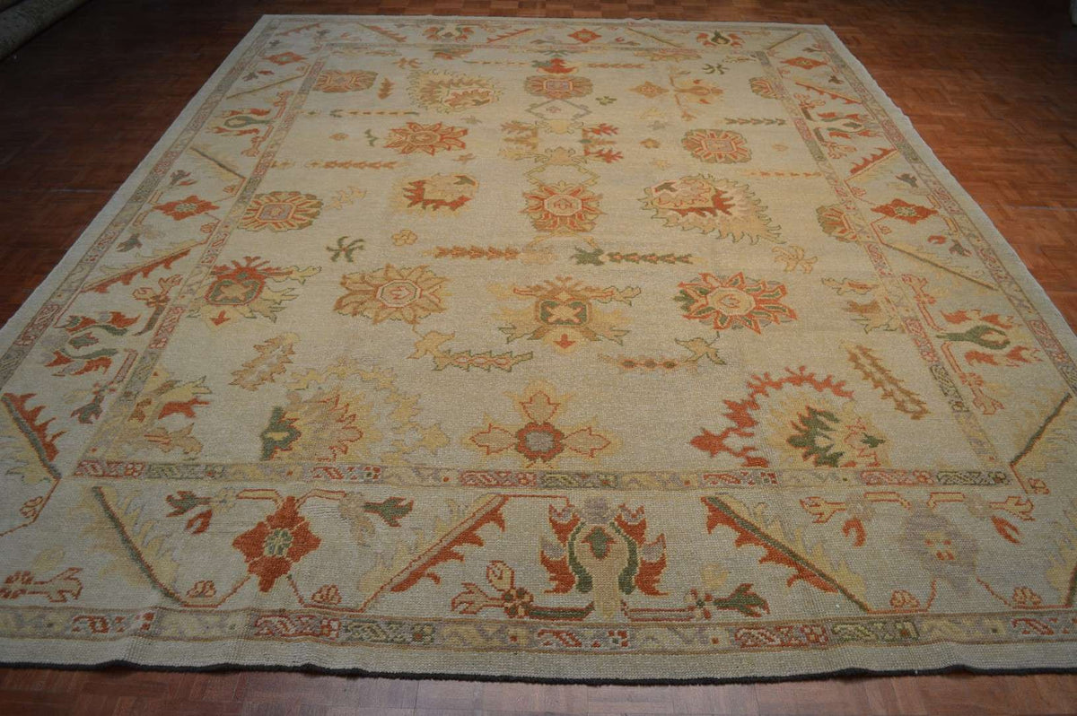 9' 9" x 12' 8" Turkish Oushak Rug image 1