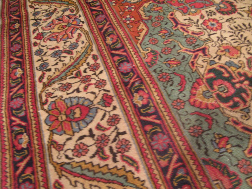 8' 0" x 11' 8" Persian Tabriz Rug image 9