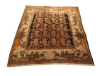 6' 5" x 8' 2" India Kilim Rug image 0