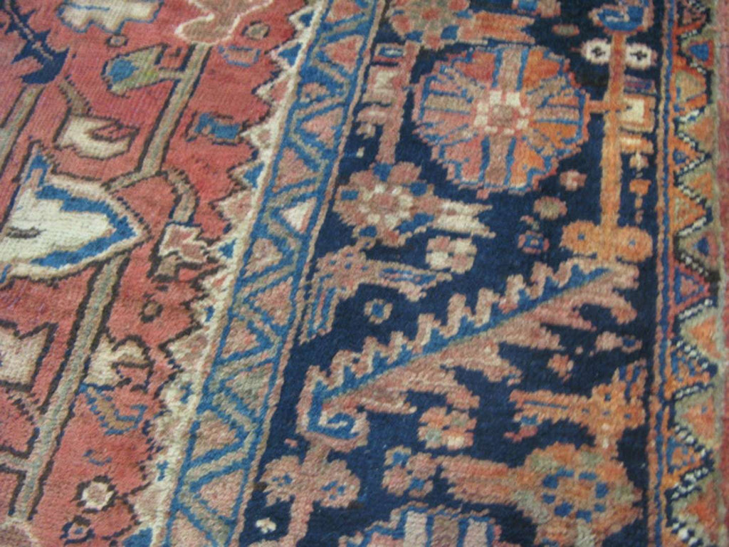 9' 6" x 12' 1" Persian Heriz Rug image 7