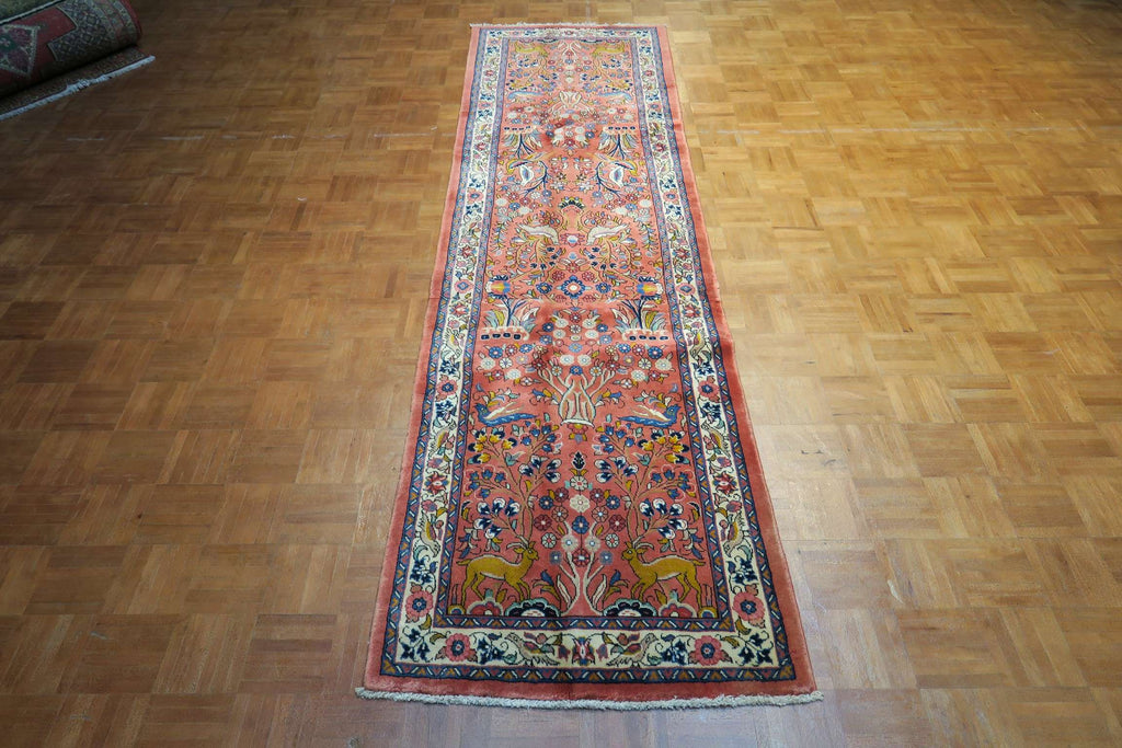 2'6'' x 9'3'' Persian Sarouk Runner image 2