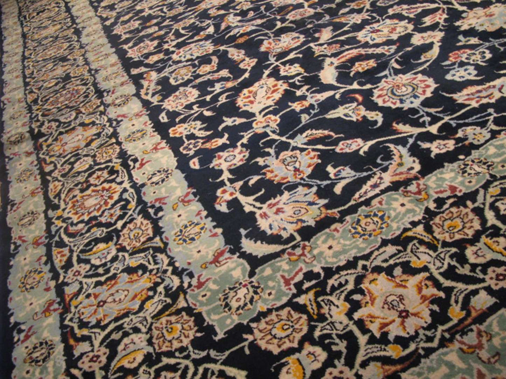 10' 0" x 12' 1" Persian Kashan Rug image 9