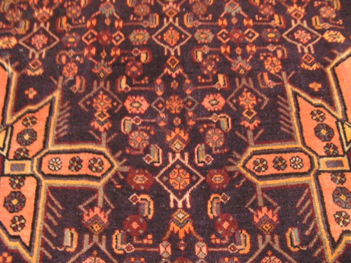 4' 6" x 10' 8" Persian Bijar Runner image 9