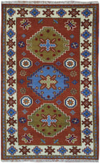 3' 0" x 5' 0" India Kazak Rug image 0