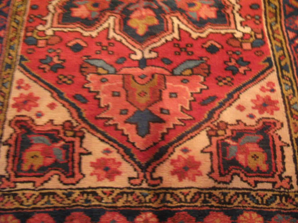 3' 4" x 10' 1" Persian Heriz Runner image 10