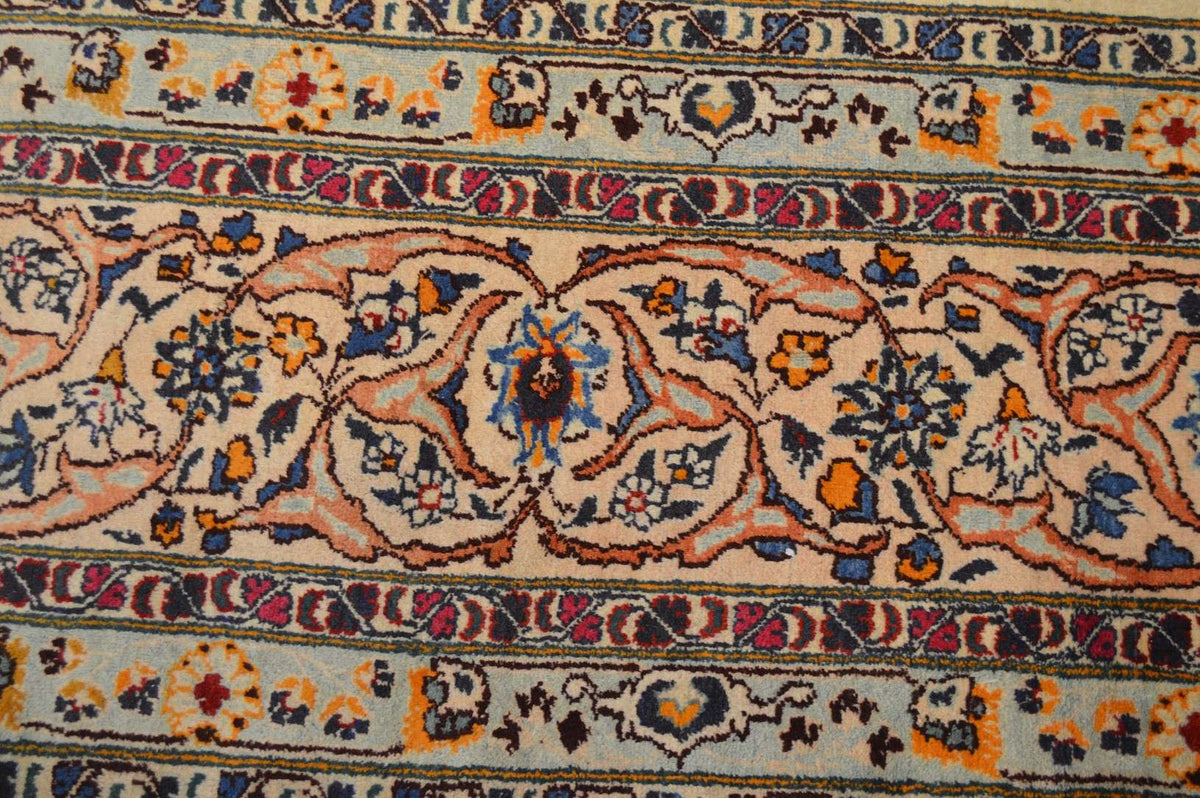 11' 3" x 13' 5" Persian Tabriz Rug image 9