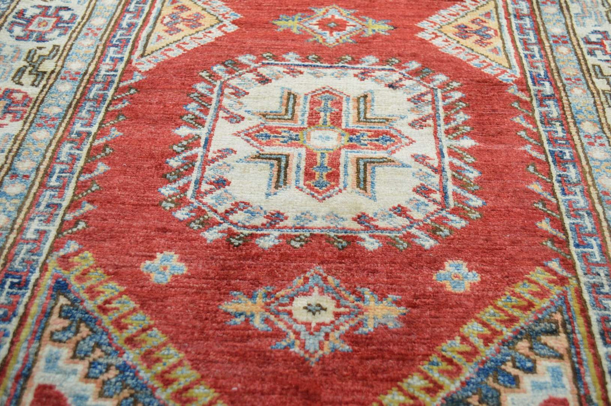 2' 9" x 10' 5" Pakistan Kazak Runner image 8