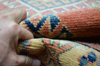 2' 7" x 11' 9" Pakistan Kazak Runner image 7