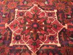 7' 0" x 9' 8" Persian Heriz Rug image 2