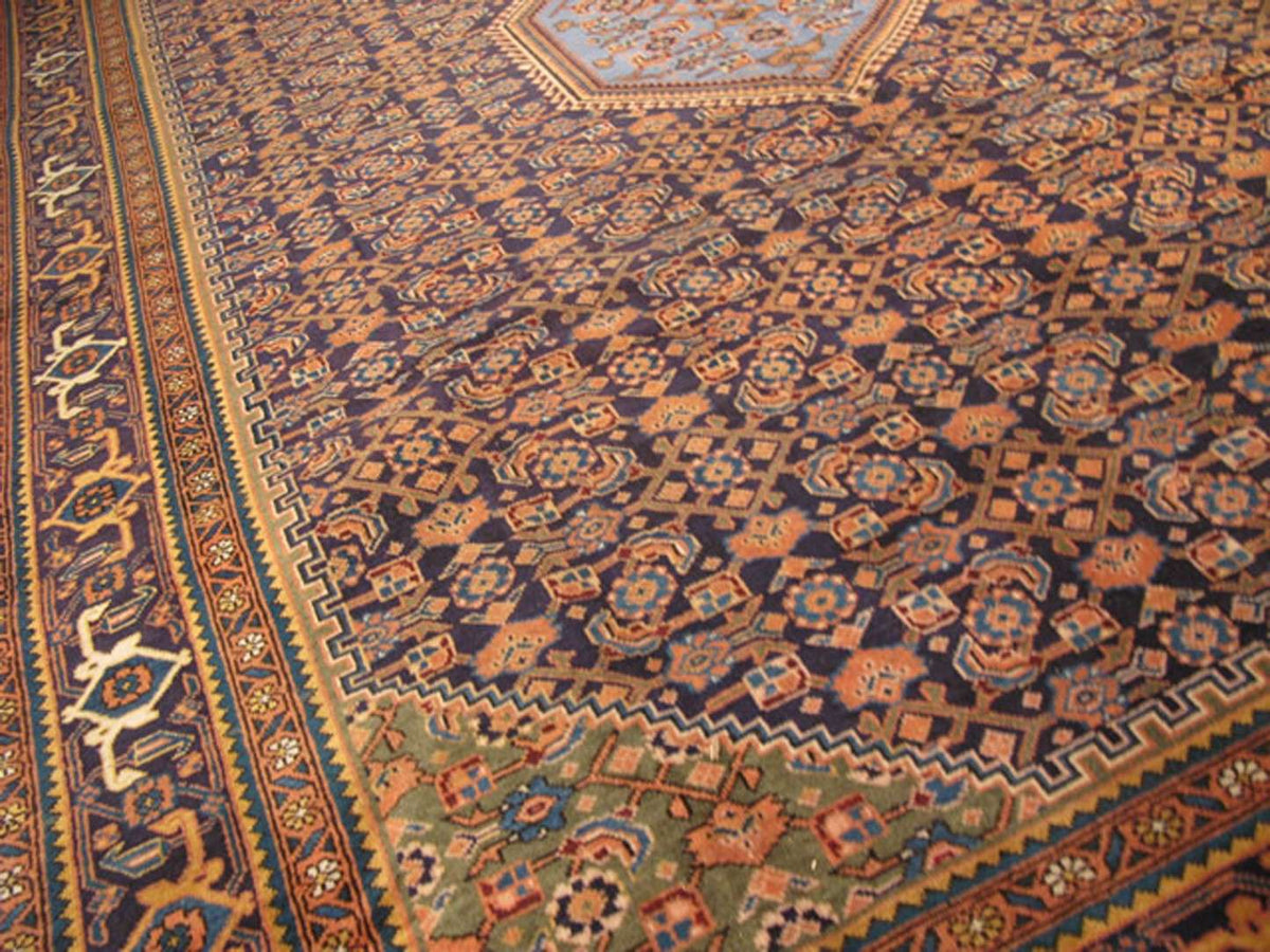 7' 3" x 10' 1" Persian Ardabil Rug image 3