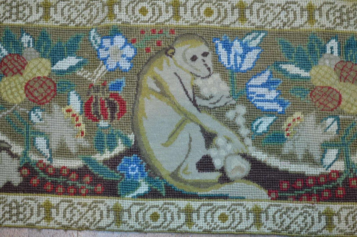 5' 6" x 8' 6" French Needlepoint Rug image 8