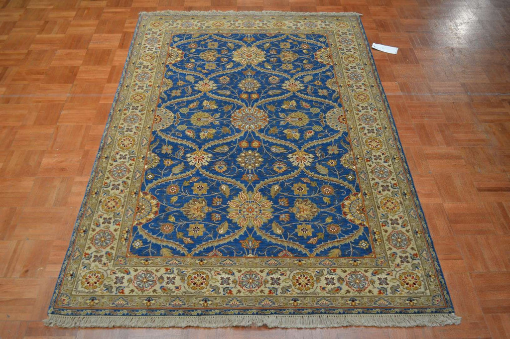 4' 0" x 6' 1" India Agra Rug image 1