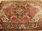 6' 9" x 8' 1" Persian Heriz Rug image 7