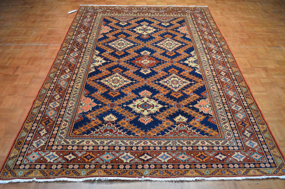 6' 3" x 9' 0" Pakistan Shirvan Rug image 1