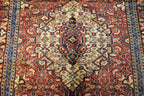 3' 5" x 5' 4" Persian Hamadan Rug image 10
