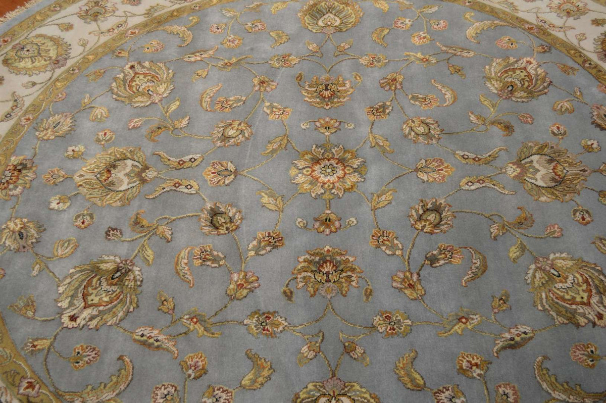 8' 0" x 8' 0" India Jaipur Round Rug image 8