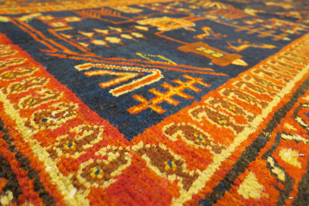 3'5'' x 10'3'' Persian Hamadan Runner image 1