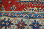 3' 6" x 4' 9" Pakistan Kazak Rug image 4