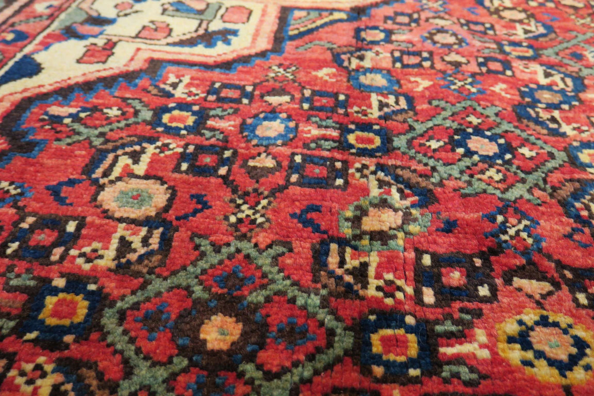 7' 1" x 10' 4" Persian Hamadan Rug image 10