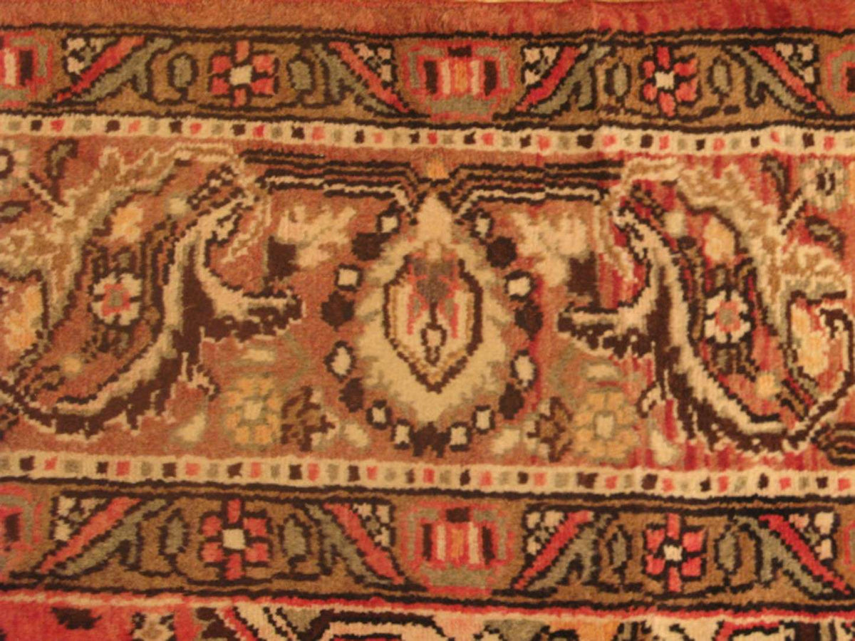 5' 9" x 11' 6" Persian Hosseinabad Runner image 6