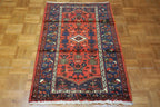 2' 5" x 4' 1" Persian Hamadan Rug image 1