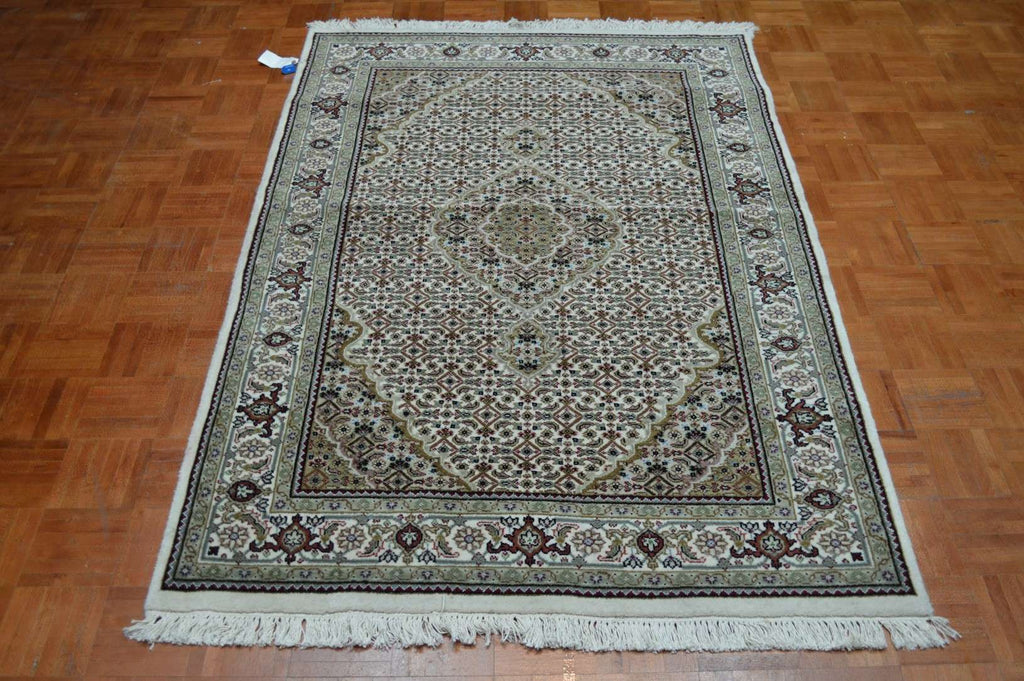 4' 1" x 6' 4" India Tabriz Rug image 1