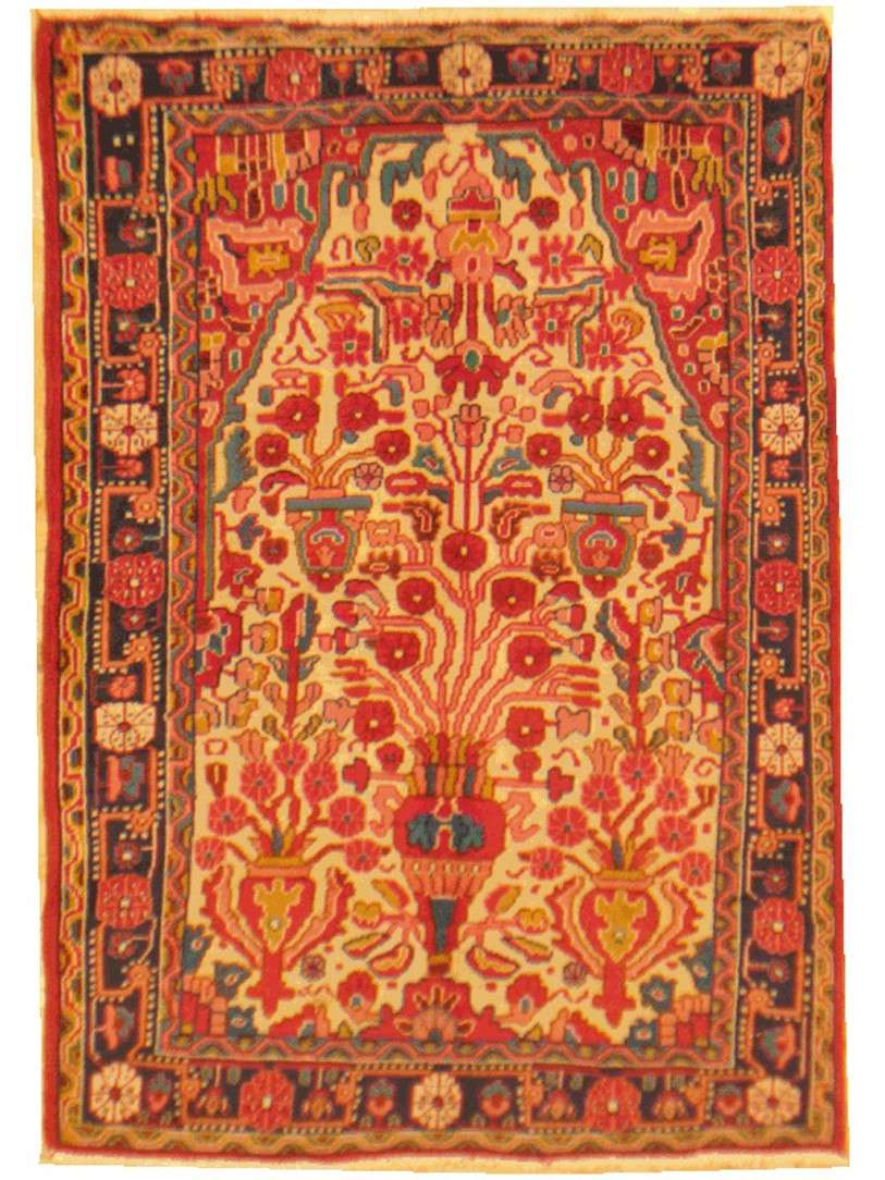 2' 4" x 3' 3" Persian Farahan Rug image 0