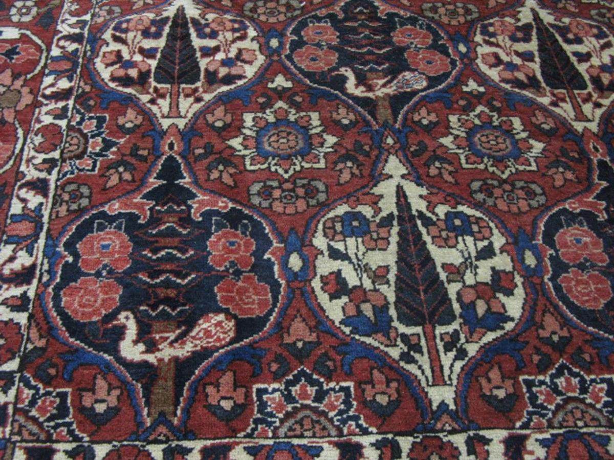 7' 0" x 10' 4" Persian Bakhtiari Rug image 5