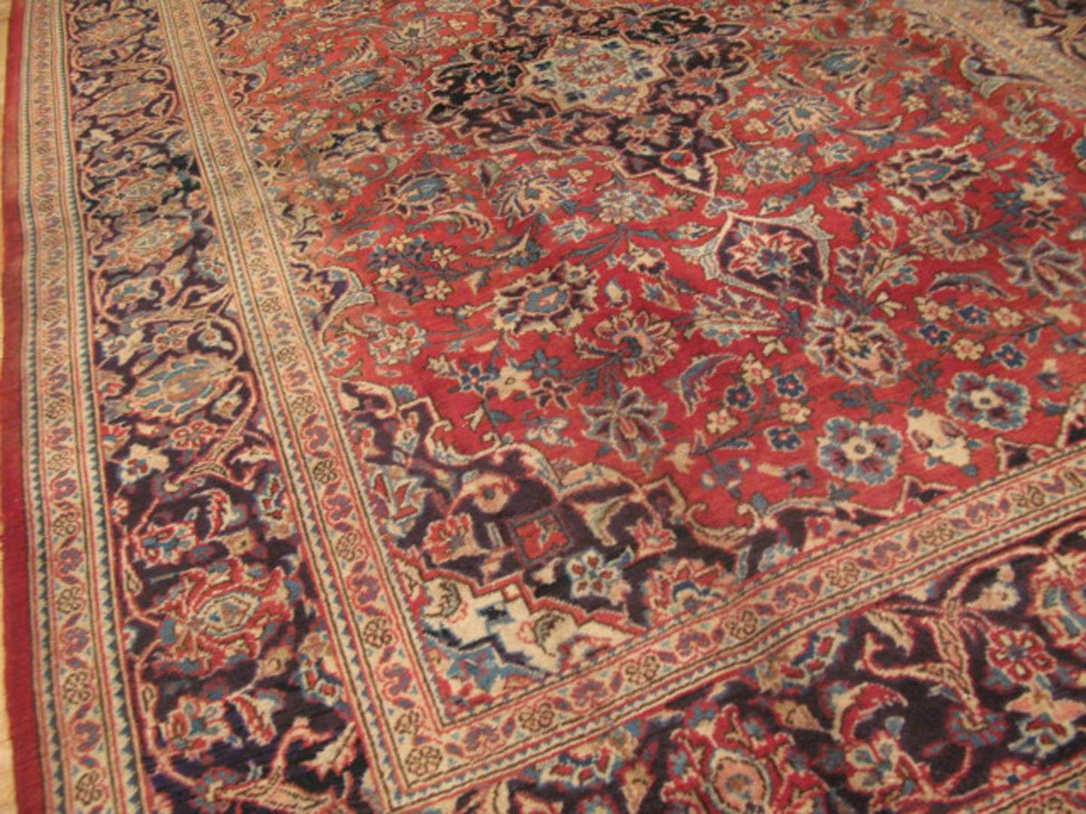 4' 1" x 6' 7" Persian Kashan Rug image 10